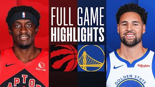 RAPTORS at WARRIORS  FULL GAME HIGHLIGHTS  January 7 2024 [upl. by Pascha]