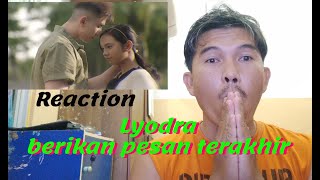 Lyodra  Pesan Terakhir Official Music VideoREACTION [upl. by Eiramac]