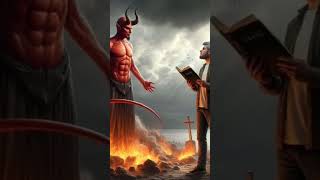 Jeus vs satan 😮😈👿 [upl. by Ojeibbob]