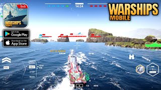 Warships Mobile 2  Open Beta Gameplay AndroidIOS [upl. by Fifi737]