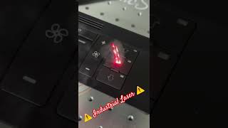 ⚠️ Industrial Laser Technology ⚠️  shorts short cool laser red laserengraving lasermachine [upl. by Nnyliak379]