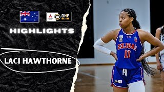 Laci Hawthorne Highlights 2024  Australia NBL1  East Perth Eagles [upl. by Franzen]