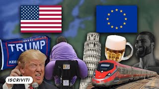 Europa vs America  Tutte le differenze [upl. by Norbel]