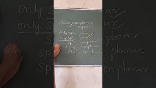 🔥 Tricks to Identify Planar  Nonplanar compounds  Organic Chemistry  MSC CHEMISTRY [upl. by Thier922]