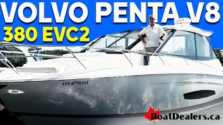 2023 Volvo Penta V8 380 EVC2 boatengines [upl. by Salbu]