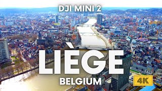 You NEED to visit this city in Belgium Liège Drone amp Street Views in 4k [upl. by Alekat]