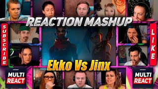 Ekko Vs Jinx Arcane Episode 7 Reaction Mashup [upl. by Kammerer992]