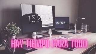 COMO ORGANIZAR TU TIEMPO DE MANERA EFECTIVA  Girly Vlog [upl. by Ednil]