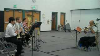 Alessi playing Mahler 5 1st movement excerpts [upl. by Erastatus]