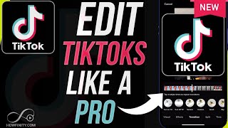 How to Edit a TikTok Video [upl. by Armillda733]