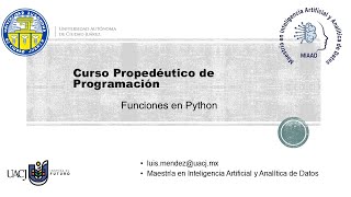 Funciones en Python [upl. by Olaf762]