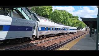 Dobbs Ferry NY upclose  MNR express train June 12 2024 [upl. by Else]