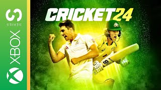 Cricket 24 Xbox Series S Gameplay [upl. by Ender]