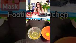 Sadia Imam Share her secret Face lifting Egg mask 👍🙂 ytshorts Anti Aging Mask trending viral [upl. by Esnahc]