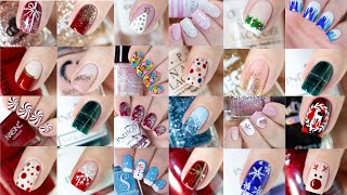 HUGE Christmas Nail Art Compilation 2020 [upl. by Houlberg]