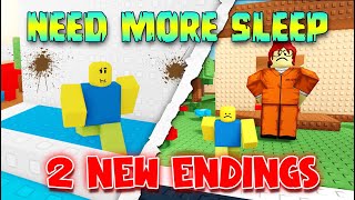 Diarrhea  Mom Arrested Endings 💤 NEED MORE SLEEP 💤 Full Tutorial ROBLOX [upl. by Atarman]