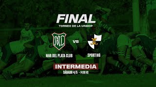 Final 2024 Torneo de la URMDP  Intermedia [upl. by Uticas]