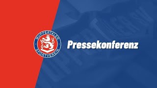 Pressekonferenz vor Wuppertaler SV  KFC Uerdingen  Regionalliga 2425 [upl. by Anthea]