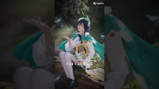 Venti Cosplay edit genshinimpact cosplay capcut edit [upl. by Siri]