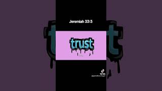 Jeremiah 333 love godsfaithful biblechapter motivation bibleverse biblebook viralvideo fyp [upl. by Diao]