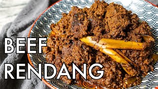 BEST Beef Rendang Recipe  the ULTIMATE foolproof recipe for Rendang [upl. by Crescin]