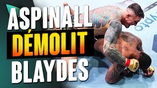 UFC 304 Tom Aspinall PILONNE Blaydes en 1 minute callout Jon Jones [upl. by Yeldoow297]