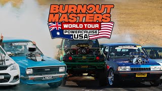 Burnout Masters World Tour by Powercruise USA [upl. by Eilliw]