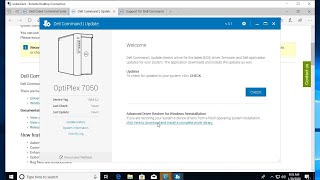 Dell Client Command Suite How to use DCU  Part 1 [upl. by Dorahs]