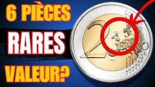 VALEUR de 6 Pièces RARES de 2 EUROS différentes [upl. by Roderic]