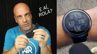 DÁ PRA CORRER COM ELE Amazfit Pace  REVIEW [upl. by Inilahs679]