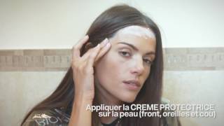 Tutoriel comment appliquer la teinture pour cheveux Biokap Nutricolor Bios Line [upl. by Diana564]