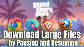 Download large files by pausing and resuming │ Free Download Manager  Make your download speed 10x [upl. by Adabelle]