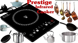 Unboxing Prestige Infrared Cooker  How to use Infrared Cooker Review and Demo  San Kitchen [upl. by German854]