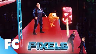 Pixels Clip Final Fight  Action Comedy SciFi Fantasy  Adam Sandler Kevin James  FC [upl. by Eus]