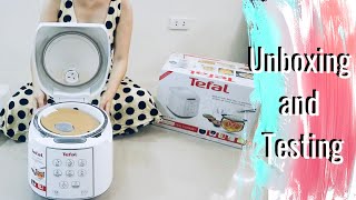 TEFAL RICE COOKER UNBOXING  Tefal RK7321 Easy Spherical Rice Cooker  How to Cook White Rice [upl. by Motteo]