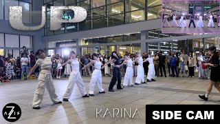 KPOP IN PUBLIC  SIDE CAM aespa KARINA  UP  DANCE COVER  ZAXIS FROM SINGAPORE [upl. by Furlong]