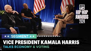 Vice President Kamala Harris Talks Economy Voting amp Small Business With Fat Joe amp Too Short [upl. by Wang]