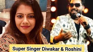 super singer Diwakar and Roshini songs ❤🔥singertamilsongsongsdiwakarroshinisupersingersong [upl. by Karlan]