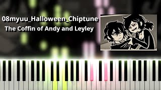 08myuuHalloweenChiptune  The Coffin of Andy and Leyley OST Piano Tutorial [upl. by Eislrahc387]