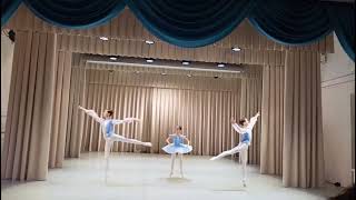 Yasmina Aziz Deniz Kurt Ruzgar Kurt  quotClassical Trioquot Vaganova Academy [upl. by Lenno]