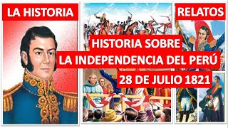 HISTORIA DE LA INDEPENDENCIA DEL PERU [upl. by Adiraf]