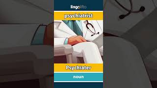 🇬🇧🇩🇪 psychiatrist  Psychiater  learn English  Lernen wir Englisch [upl. by Enyamart]