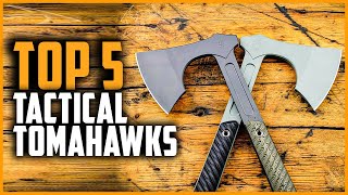 Best Tactical Tomahawks 2024  Top 5 Best Tactical amp Survival Tomahawk Axe [upl. by Otes]