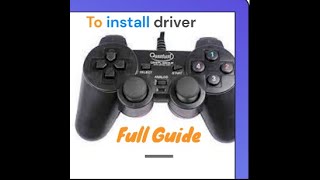 Full guide how to install driver for Quantum Gamepad QHM7468 amp 7487  Brother Hardy gamepad [upl. by Thea419]