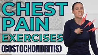 Exercises for Costochondritis  Sternum Pain [upl. by Negroj494]