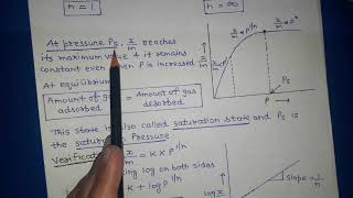 Freundlich Adsorption Isotherm amp Applications of AdsorptionClass12ChemistryLecture16Unit 5 [upl. by Aural365]