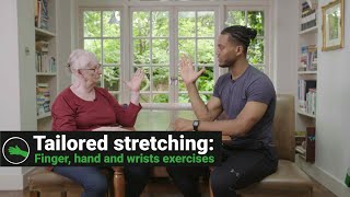 Tailored stretching Finger hand and wrist exercises for arthritis and joint pain [upl. by Nolahc]