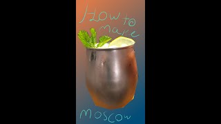 Taking the Russian out of the Mule how to make a nonalcoholic Moscow mule [upl. by Romanas]