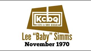 Lee “Baby” Simms on 1170 KCBQ San Diego [upl. by Meagher]