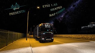 ETS2 148  GMC Logistics  MHAPro Map Combo  22092023 [upl. by Tavie331]